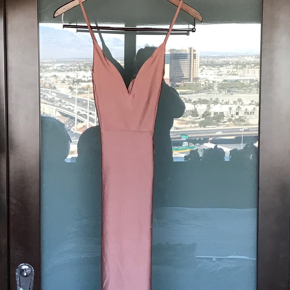 Dusty Rose Bodycon Dress